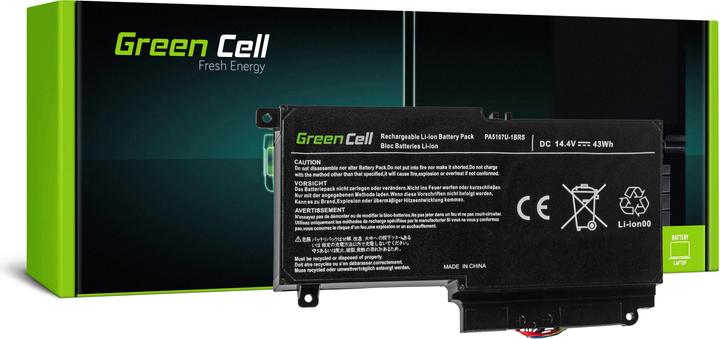Actual product image GreenCell TS51 - Battery - Toshiba - Satellite L50-A L50-A-1EK L50-A-19N P50-A S50-A (4 Cells, 2838 mAh)