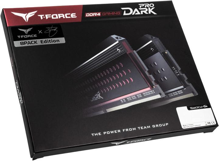 Actual product image Team Group Dark Pro 8Pack Edition (2 x 16GB, 3200 MHz, DDR4-RAM, DIMM)