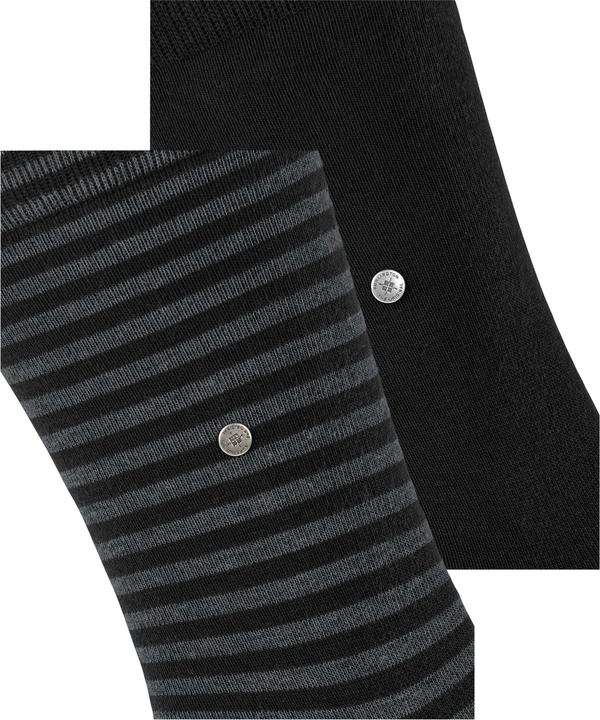 Actual product image Burlington Everyday Stripe SO - Mixed 2-Pack (pack of 2, 40 - 46)