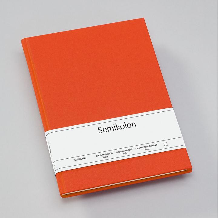 Actual product image Semikolon Classic (B5, Plain, Hardcover)