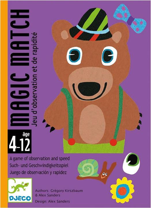 Immagine prodotto Djeco Gioco di carte Magic Match (mult)