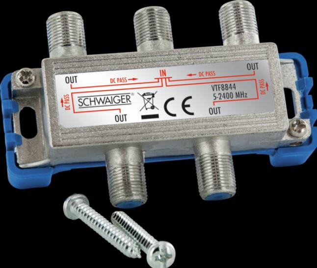 Produktbild Schwaiger Verteiler 4-fach digital (Verteiler)