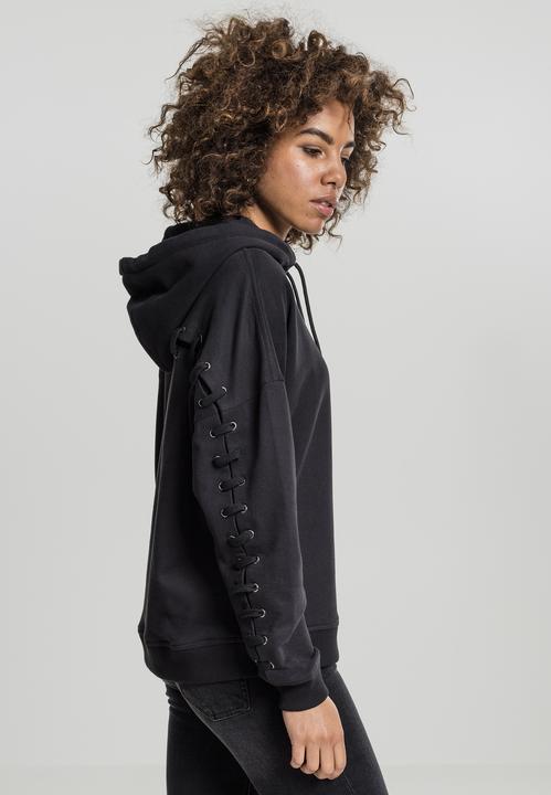 Immagine prodotto Urban Classics Felpa con cappuccio da donna allacciata (S)