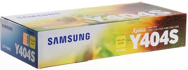 Actual product image Samsung Clt-Y404s (Y)