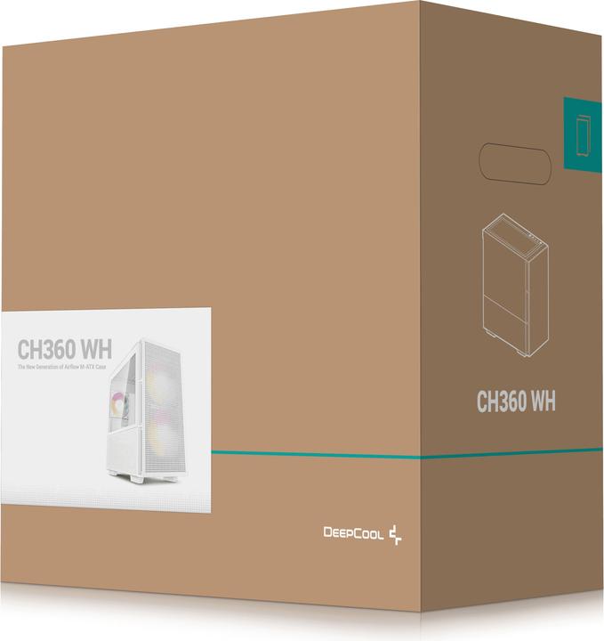 Actual product image Deepcool CH360 (mATX, Mini-ITX)