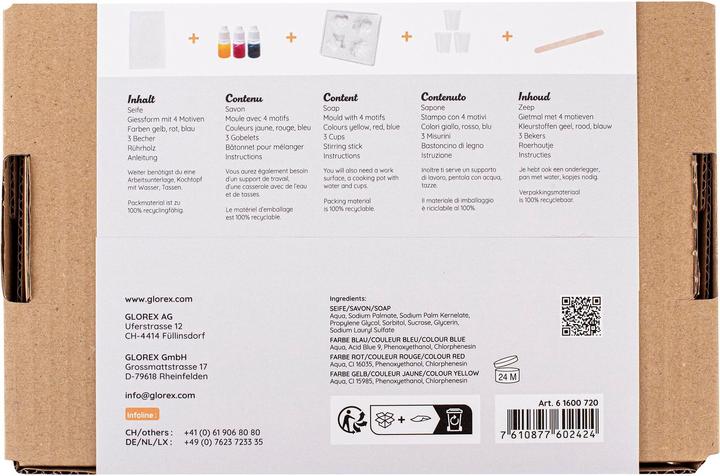 Produktbild Glorex Kreativ-Set "Seifengiessen"