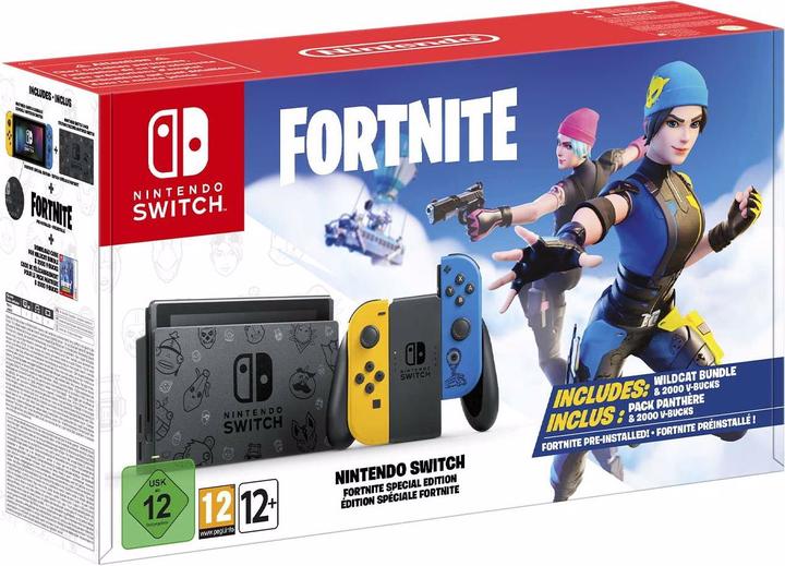 Actual product image Nintendo Switch - Fortnite Special Edition
