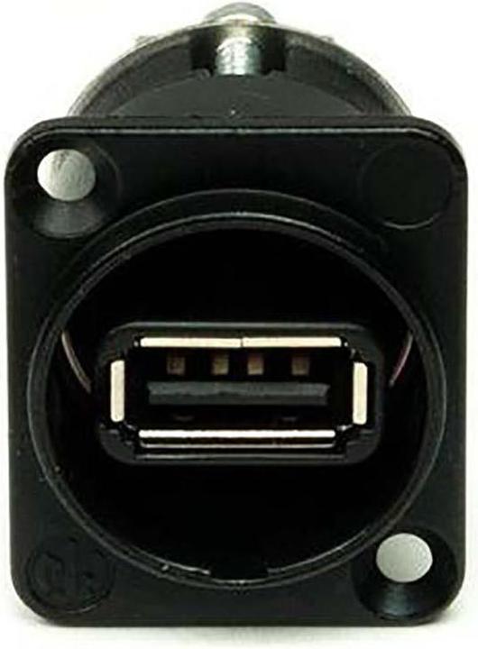 Image du produit Neutrik Nausb-W-B USB Feed Thr Ip B,Xlr