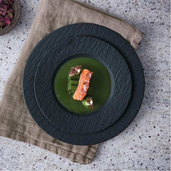 Actual product image Villeroy & Boch Square serving platter/gourmet plate Manufacture Rock