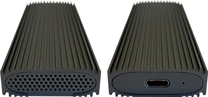 Actual product image LC-Power USB3.2 LC-M2-C-NVME-3 f. M.2 SSD drive enclosure (M.2)