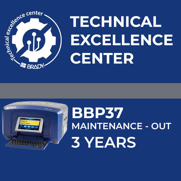 Produktbild Brady Service contract BBP37