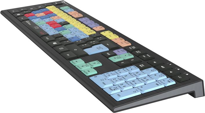 Image du produit Logickeyboard Cubase/Nuendo Astra2 BL fr (PC) (FR, Filaire)