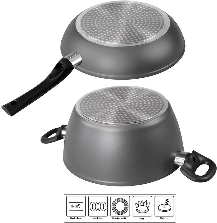 Immagine prodotto Stoneline Set di pentole (Set di pentole e padelle da cucina, Alluminio)