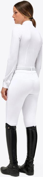 Produktbild Cavalleria Toscana Turniershirt Jersey Button Langarm Damen (M)