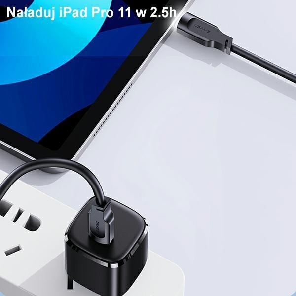 Image du produit Usams Câble de charge type-C vers type-C - Blanc (1.20 m, 100 W)
