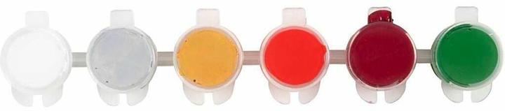 Produktbild Creativ Company Acrylfarbe Hobbyfarbe Plus Color 6 x 5 ml, Weihnachtsfarben (Mehrfarbig, Rot, Grün, 5 ml)