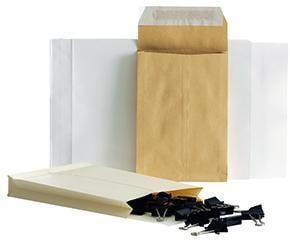 Produktbild Posthorn Faltentaschen B4 oF/hk weiss 150g 200 St./Pack. (1 x)