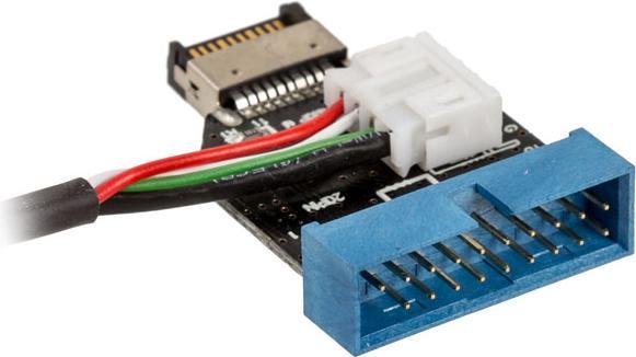 Image du produit Akasa Adaptateur USB 3.1 interne vers USB 3.0 interne (0.40 m, USB 3.2 Gen 2x2)