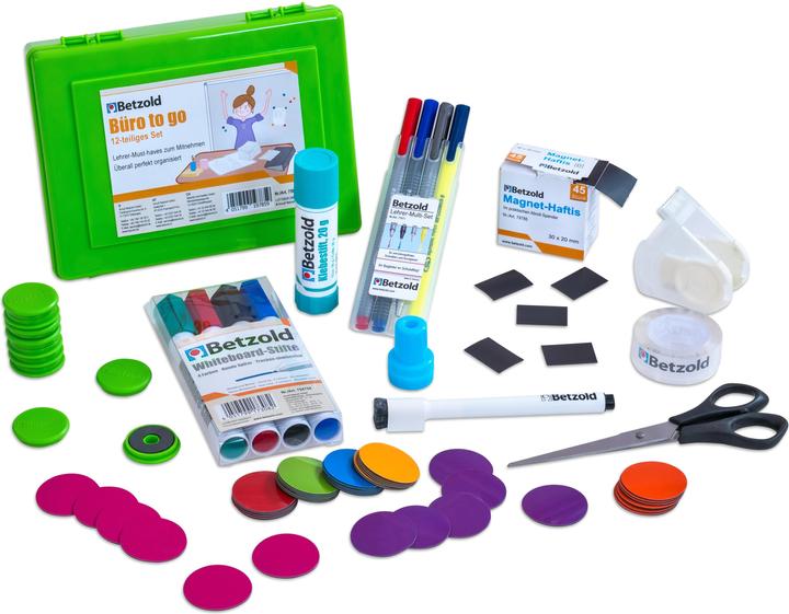 Produktbild Betzold Büro-to-go, 12-teiliges Set (Assortiert, 12 x)