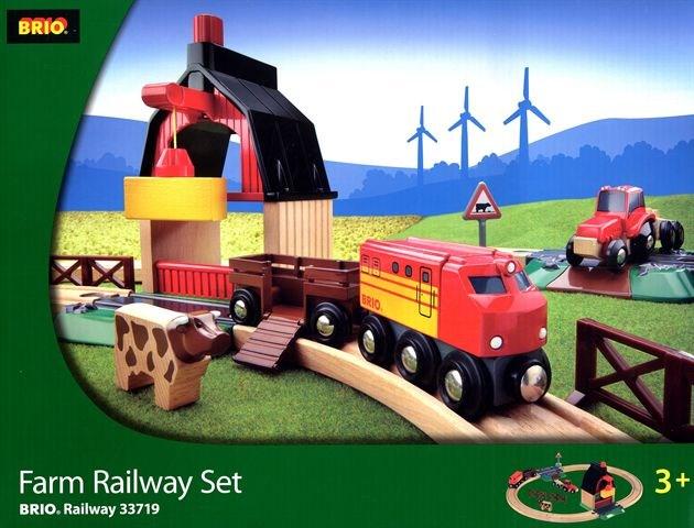 Actual product image Brio Train Farm Set