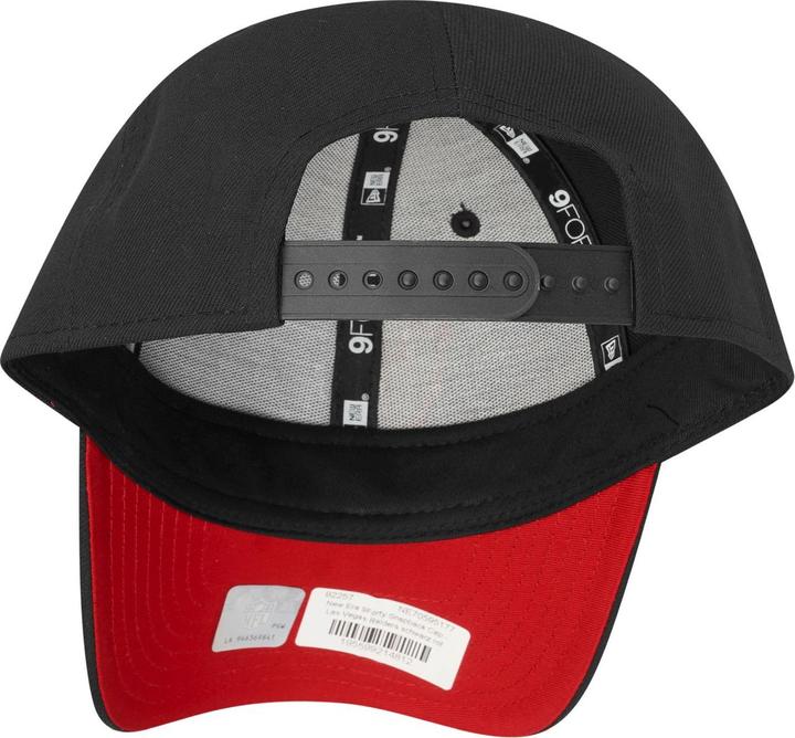 Image du produit New Era 9Forty Snapback Cap - Las Vegas Raiders Noir Rouge (Taille unique)