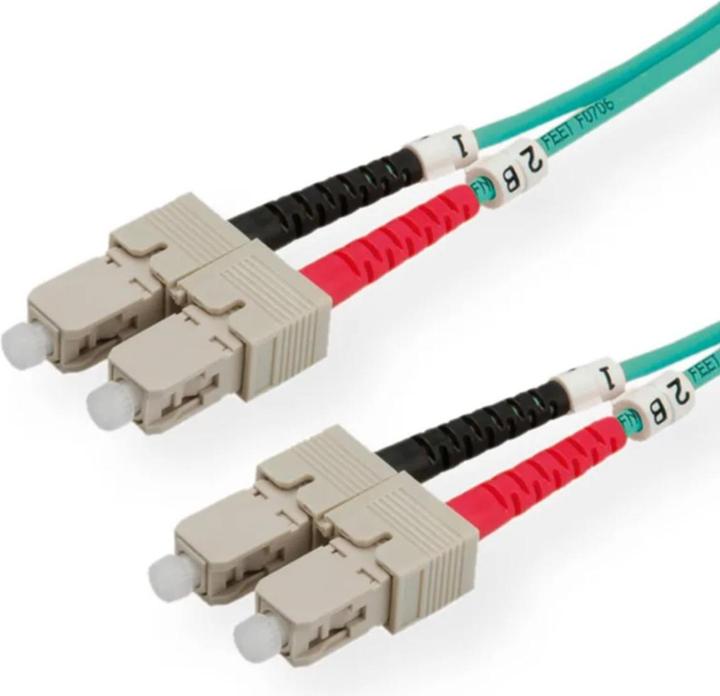 Immagine prodotto EFB Elektronik Cavo di collegamento in fibra ottica (1x connettore SC (LSOH, CAT8.2, 2 m)