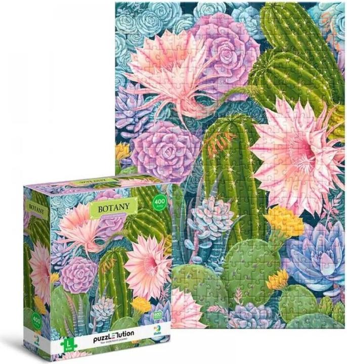 Produktbild Dodo Easy-L Botanik-Puzzle: Kakteen und Sukkulenten (400 Teile)