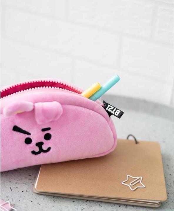Actual product image BT21 Line Friends - Plush pencil case for COOKY utensils