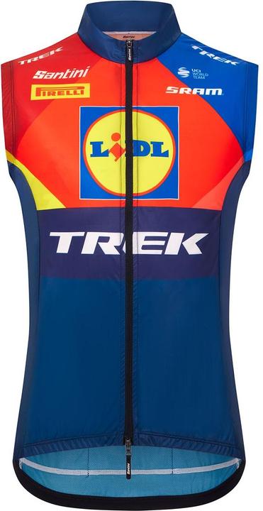 Produktbild Santini Lidl-Trek Replica Race Windweste (XXL)