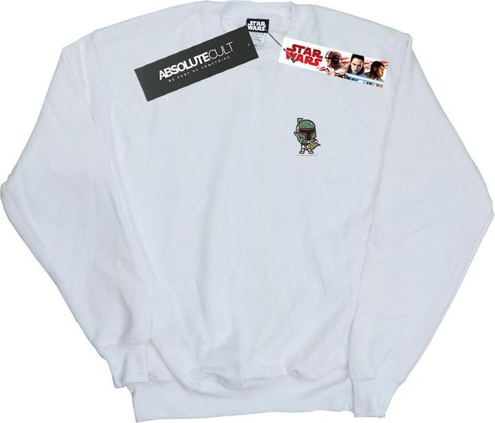 Produktbild Star Wars Boba Fett Chest Print Sweatshirt Jungen (140, 146)