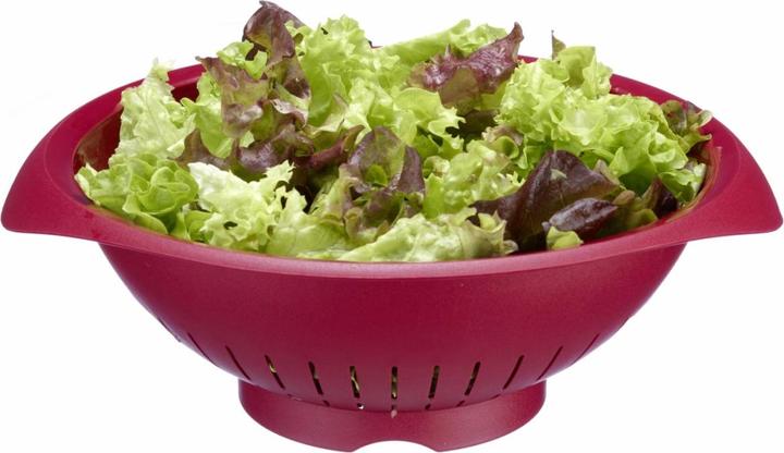 Produktbild Westmark Salat-Seiher, rot, Ø25 cm, 28x31x11 cm (25 cm)