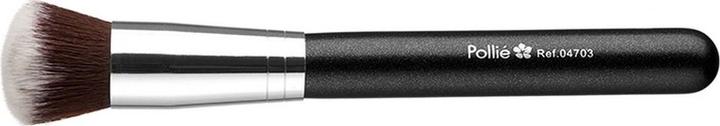 Actual product image Caso Euro Style Kabuki Pincel Redondo 1 Piece Makeup Brush