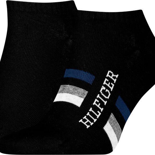 Produktbild Tommy Hilfiger Socken Söckchen 2P Schwarz (2er Pack, 43 - 46)