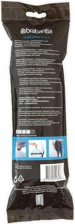 Produktbild Brabantia PerfectFit Kehrichtsack X12 Liter (20 x, 12 l)
