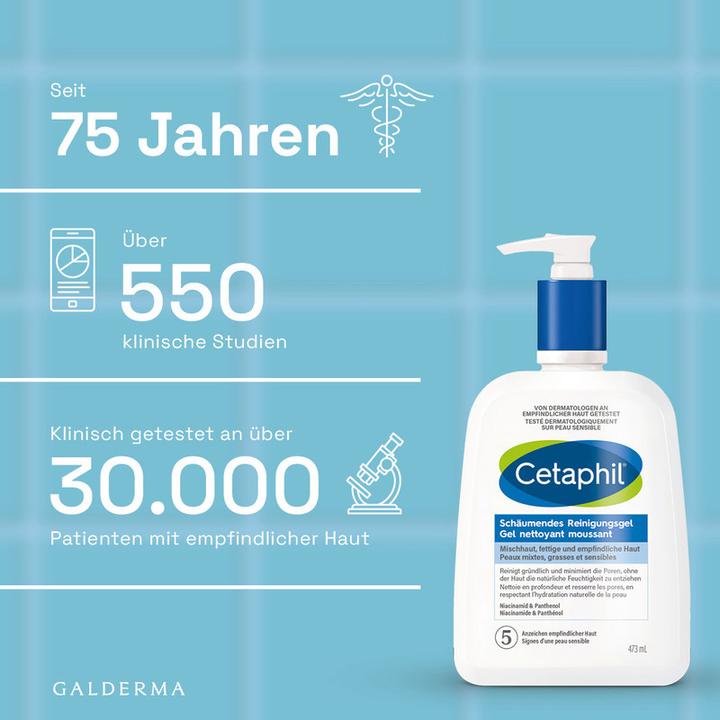 Actual product image Cetaphil Schäumendes Reinigungsgel (Foam, 473 ml)