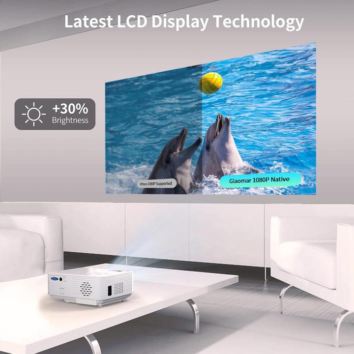 Produktbild Zoomcat 4K Beamer C9WX mit WiFi & Bluetooth, Full HD, 20000 Lumen (4K, 20000 lm)