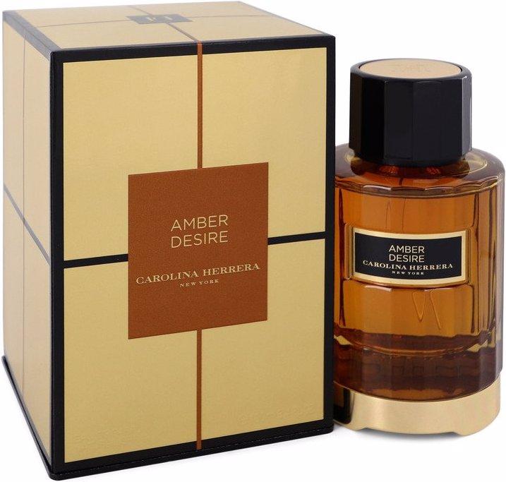 Actual product image Carolina Herrera Amber Desire by Eau de Parfum Spray (Unisex) 100 ml (Eau de parfum, 100 ml)