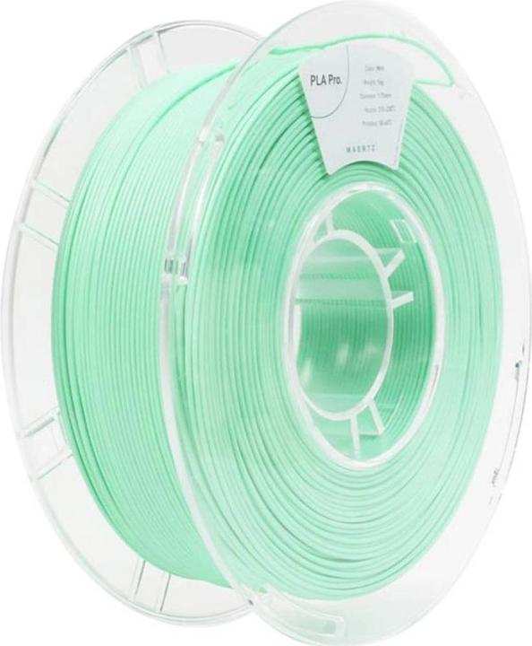 Actual product image Maertz PLA Pro Mint 1,75 mm 1.000 g (PLA-R, 1.75 mm, 1000 g, Green)