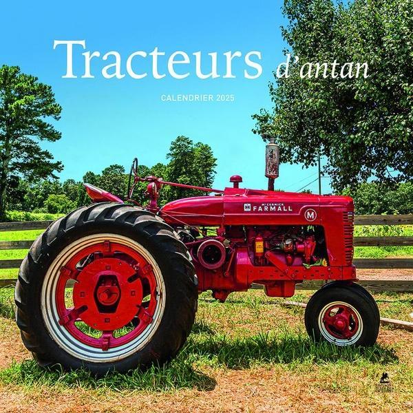 Image du produit Tracteurs d'antan : calendrier 2025 (Français)