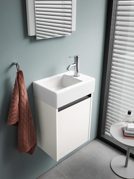 Produktbild Duravit Einhebel-Waschtischmischer C.1 S ohne Zugstangen-Ablaufgarnitur chrom