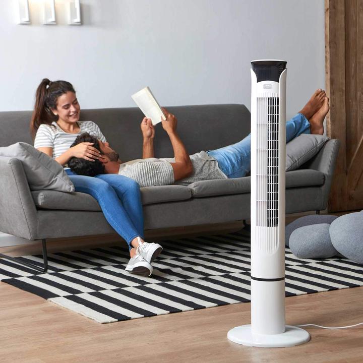 Actual product image Black & Decker Tower fan BXEFT49E, 102cm (56 dB)