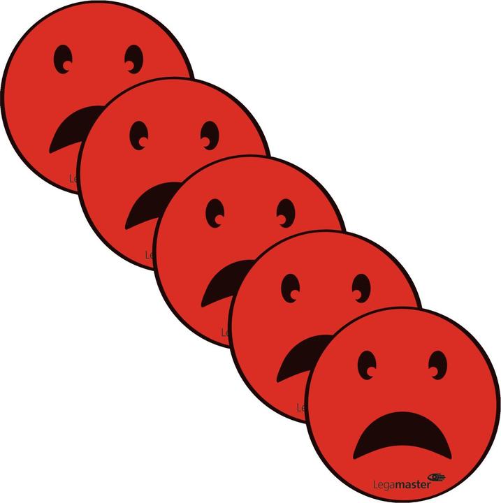 Produktbild Legamaster Emoticon Magnete traurig (5 x)
