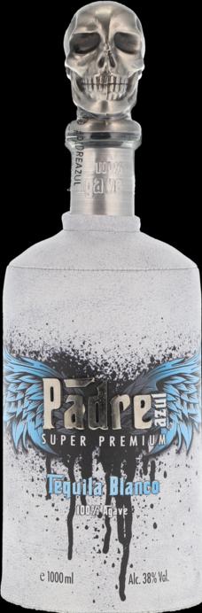 Produktbild Padre Azul Super Premium Tequila Blanco 100% Agave 38% Vol. 1l (1 x 100 cl)