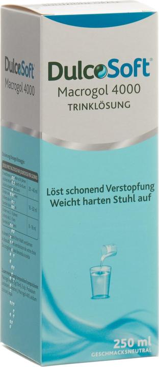 Produktbild DulcoSoft Macrogol 4000 Trinklösung 250 ml (1 Stück, 250 ml, 326 g)