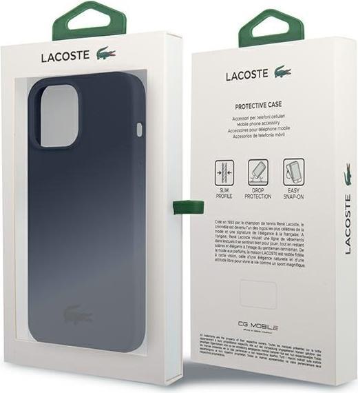 Produktbild Lacoste iPhone 13 Pro Max Liquid Silicone Glossy Printing Logo Case (Apple iPhone 13 Pro Max)