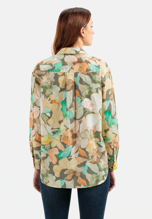 Actual product image Camel Active Slip-on blouse with all-over print (M)