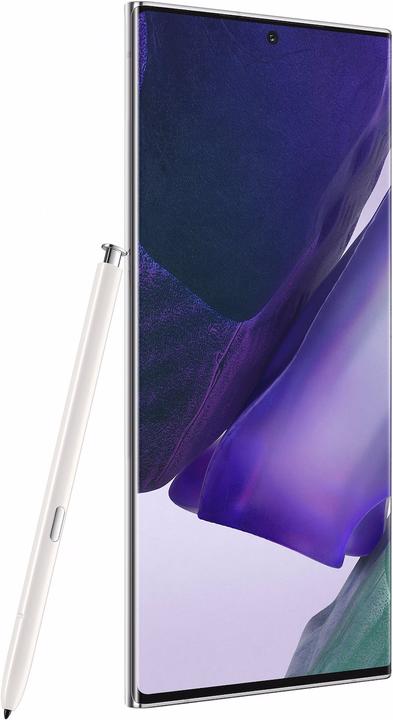 Image du produit Samsung Galaxy Note 20 Ultra Snapdragon (256 Go, Mystic White, 6.90", Double SIM hybride, 108 Mpx, 5G)