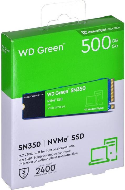 Produktbild WD Green SN350 (500 GB, M.2 2280)