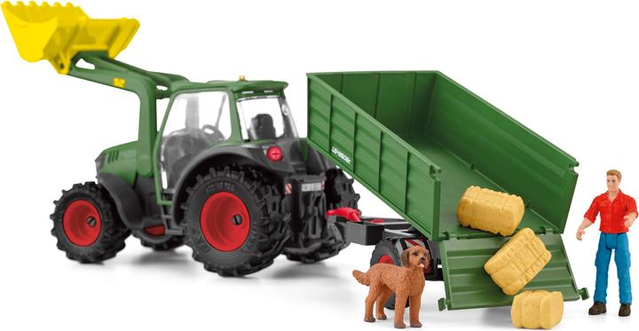 Actual product image Schleich Tractor with trailer