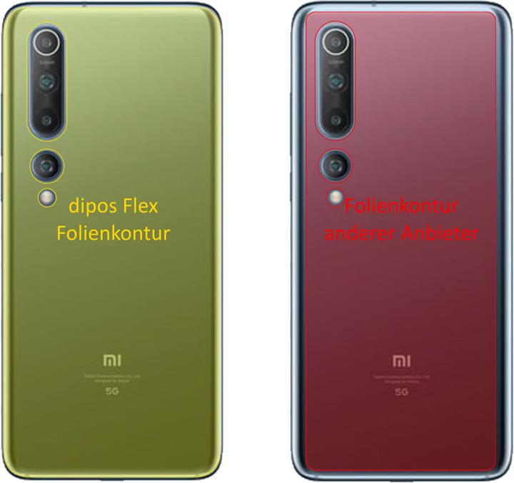 Immagine prodotto Dipos Pellicola Protettiva Full-Cover 3D (2 Pezzo/i, Mi 10 Pro)